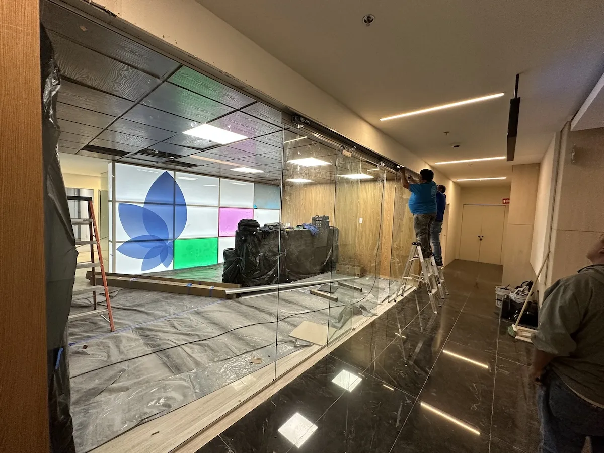 Proyecto Proyecto Exeltis Torre Anseli Puerta Automatica - Smart Film (PDLC) - Foto 10