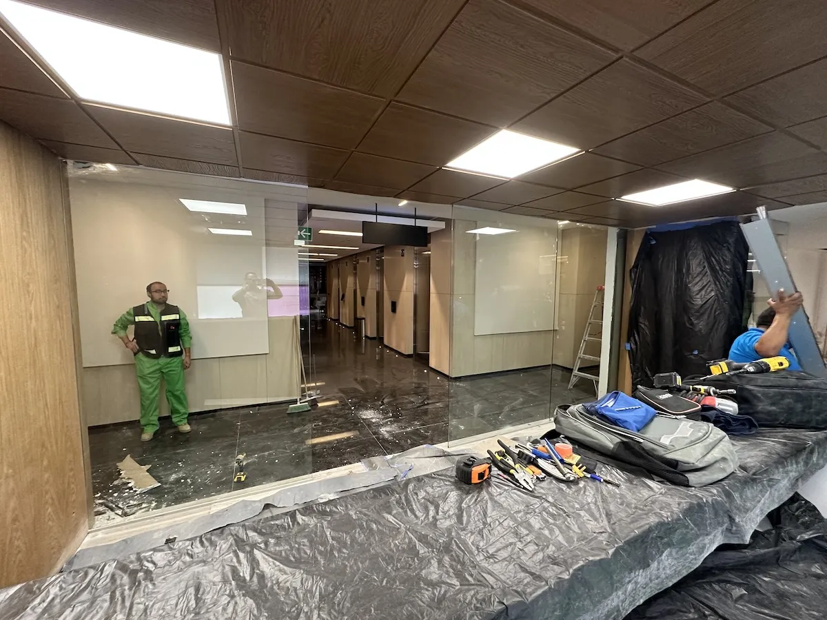 Proyecto Proyecto Exeltis Torre Anseli Puerta Automatica - Smart Film (PDLC) - Foto 5